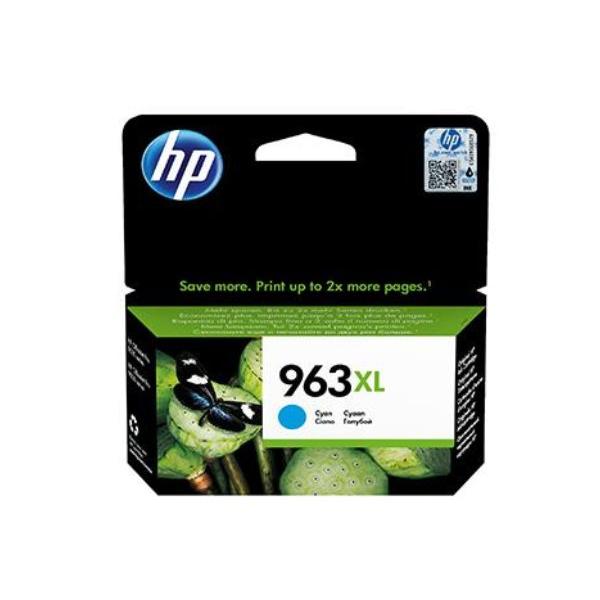 HP Cartuccia di inchiostro ciano originale 963XL ad alta capacità (HP 963XL - 22.77 ml - High Yield - cyan - original - ink cartridge - for Officejet Pro 9010, 9012, 9014, 9015, 9016, 9019, 9020, 9022, 9025)Hp3JA27AE#BGX