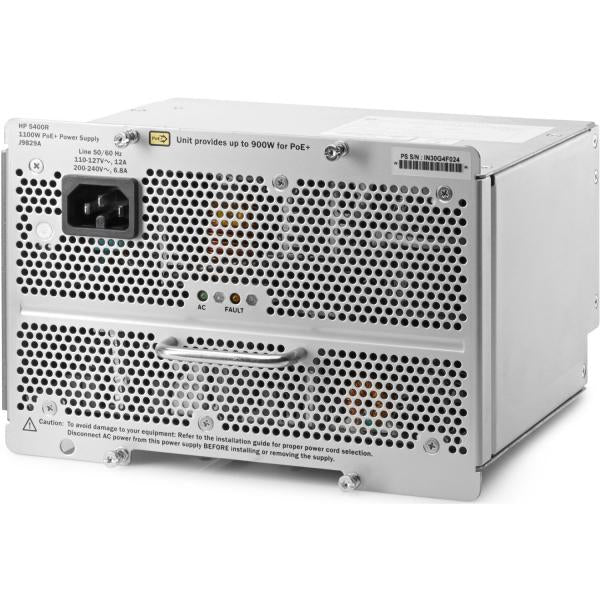 HPE Aruba Networking 5400R 1100W PoE+ zl2 PS componente switch Alimentazione elettrica (HPE Aruba - strmforsyning - 1100W)HpeJ9829A#ABB
