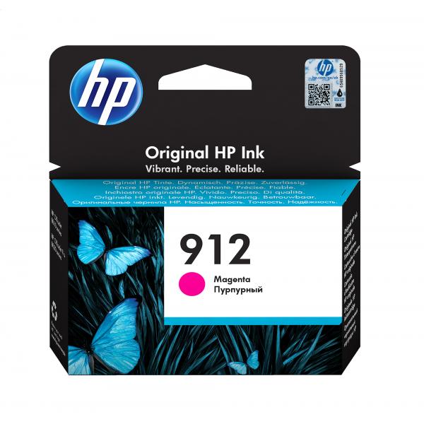 HP Cartuccia di inchiostro magenta originale 912 (INK CARTRIDGE 912 MAGENTA - ES)Hp3YL78AE#BGY