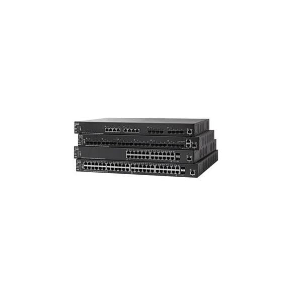 Cisco SX550X-12F-K9-EU switch di rete Gestito L3 Nero (CISCO SX550X-12F 12-PORT 10G - SFP+ STACKABLE MANAGED SWITCH)Cisco0889728093668SX550X-12F-K9-EU