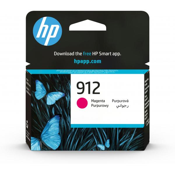 HP Cartuccia di inchiostro magenta originale 912 (OEM HP 912 Magenta Ink Cartridge 3YL78AE)Hp3YL78AE