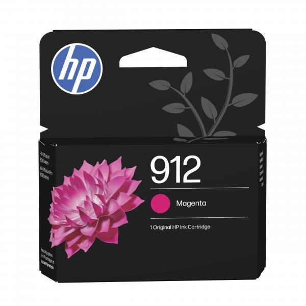 HP Cartuccia di inchiostro magenta originale 912 (OEM HP 912 Magenta Ink Cartridge 3YL78AE)Hp3YL78AE