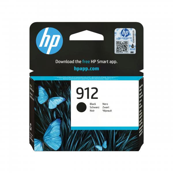 HP Cartuccia di inchiostro nero originale 912 (Tinte HP 912 / 3YL80AE Black)Hp3YL80AE