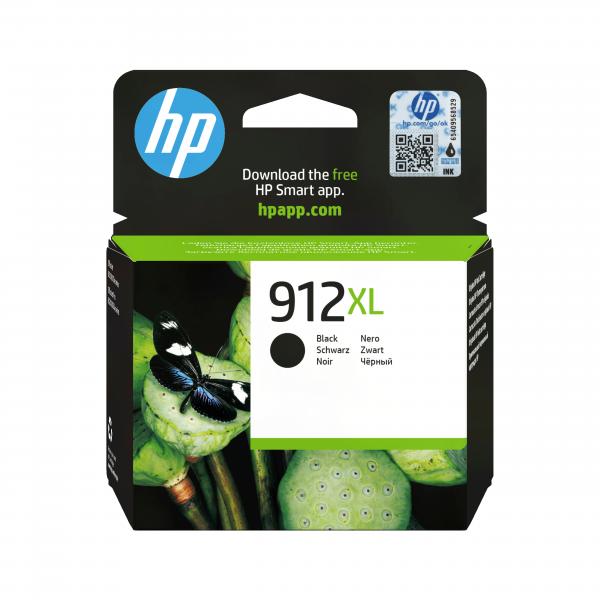 HP Cartuccia di inchiostro nero originale 912XL ad alta capacità (Tinte HP 912XL / 3YL84AE Black)Hp3YL84AE