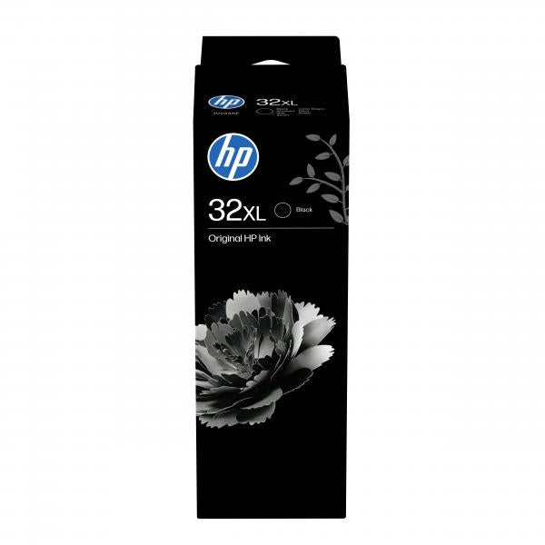 HP Flacone di inchiostro nero originale 32XL 135 ml (HP 32XL 135ML BLK ORIGINAL INK - BOTTLE ZONE 2.1 NO EST LTU LVA)Hp01925452706871VV24AE