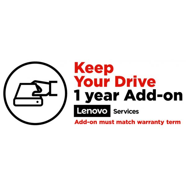 Lenovo 5PS0T35626 estensione della garanzia 1 licenza/e 1 anno/i (Lenovo Keep Your Drive - support opgra)Lenovo5PS0T35626