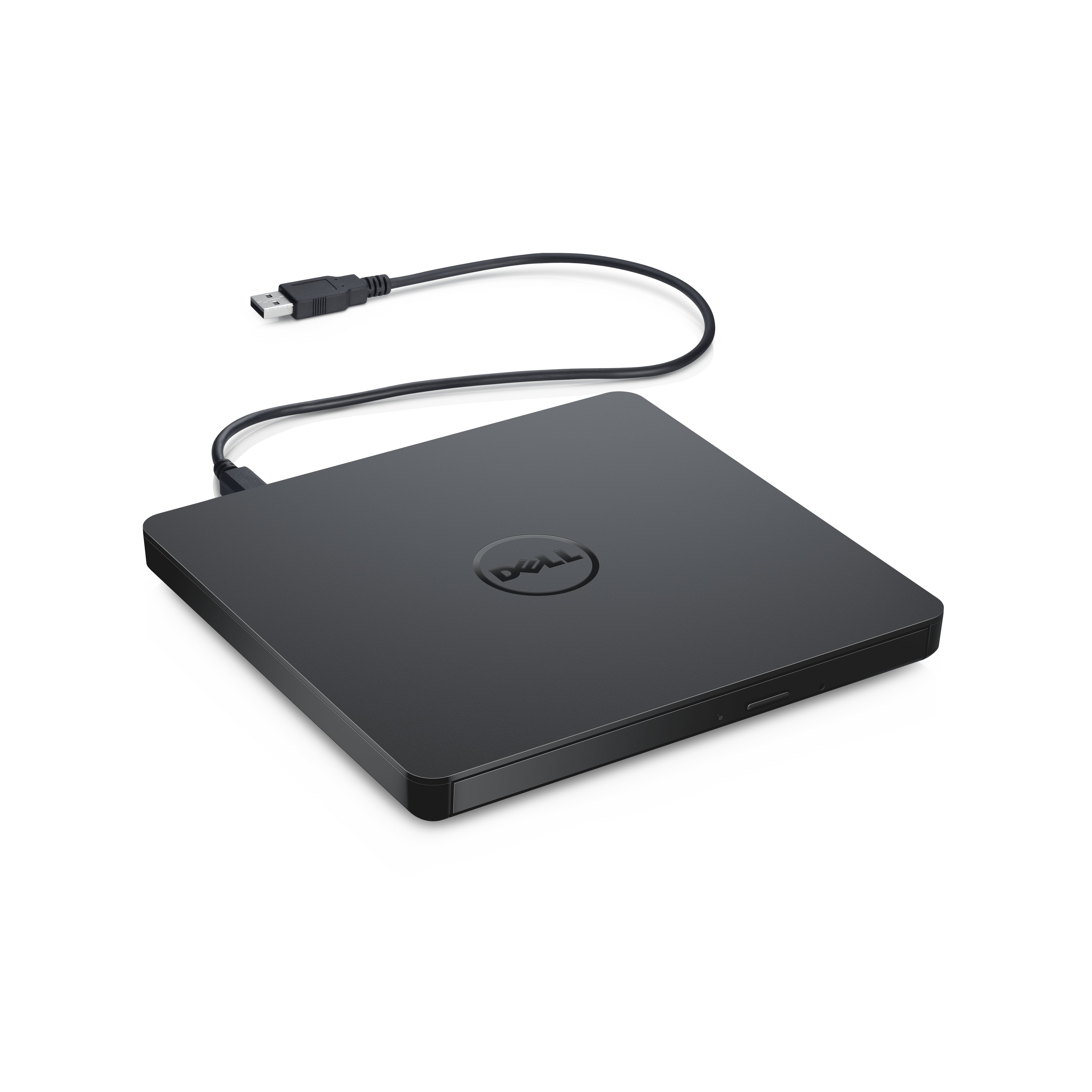 DELL DW316 lettore di disco ottico DVDRW Nero (USB DVD Drive-DW316 - DW316, Black, Tray, - Horizontal, Notebook, DVDRW, USB 2.0 - Warranty: 12M)DellDW316