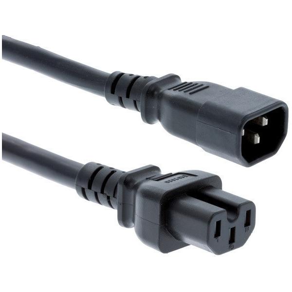 Cisco CAB-C15-CBN-EURA= cavo di alimentazione Nero Accoppiatore C14 Accoppiatore C15 (Cisco Jumper - Cavo di alimentazione - IEC 60320 C14 a IEC 60320 C15 - 250 V c.a. V - 13 A - per MDS 9020, 9120, 9140, 9216, 9216A, 9216i, 9396T)Cisco0889728090094C...