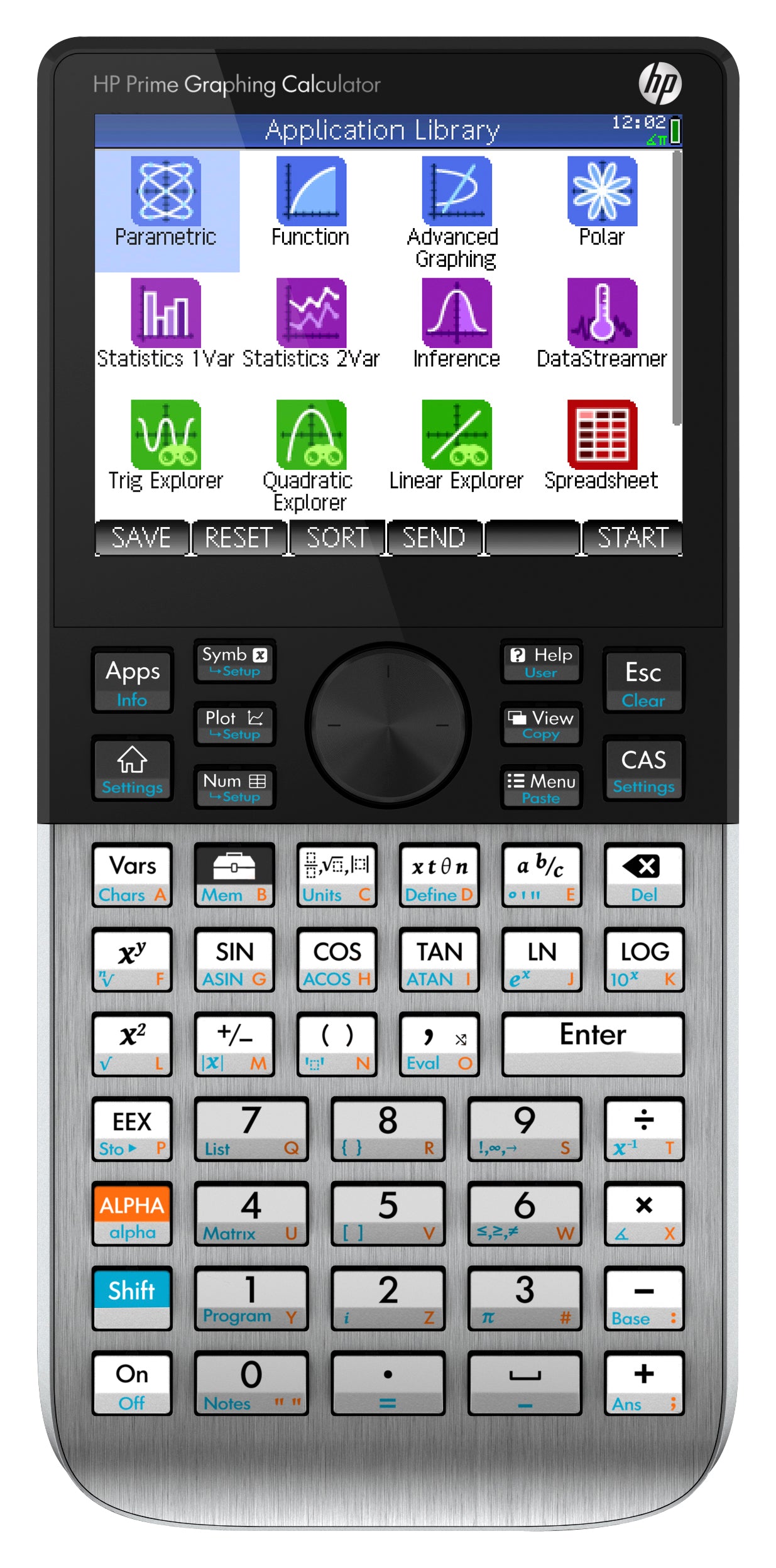 HP Prime Graphing calcolatrice Desktop Calcolatrice grafica Argento (HP Prime G2 - grafisk regnemaskine)Hp2AP18AA