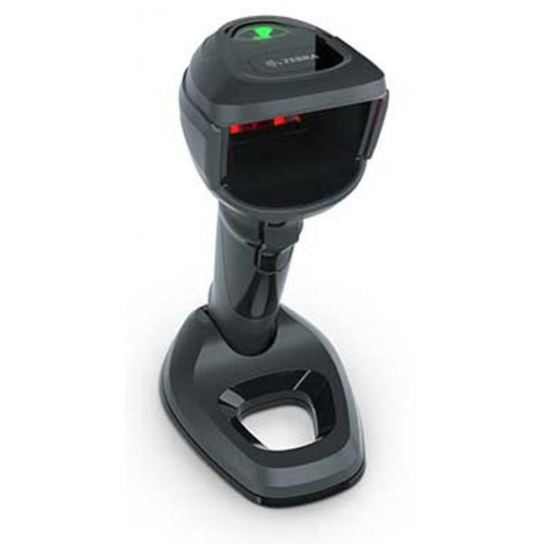 Zebra DS9908-SR Lettore di codici a barre portatile 1D/2D Nero (DS9908R PRES AREA IMGR STD - RANGE CORD RFID BLK EU FREQ)ZebraDS9908-SRR0004ZZEU