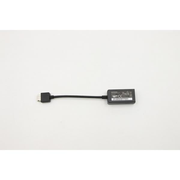 Lenovo 01YU028 scheda di interfaccia e adattatore RJ-45 (Cable,Dongle,RJ45,Luxshare - 4X90Q84427, Wired, Ethernet - extension Gen 2, Ethernet, Black - Warranty: 6M)Lenovo5706998836861FRU01YU028