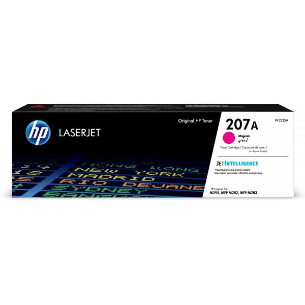 HP Cartuccia toner magenta originale LaserJet 207A (Toner HP 207A / W2213A Magenta)Hp0193905265169W2213A