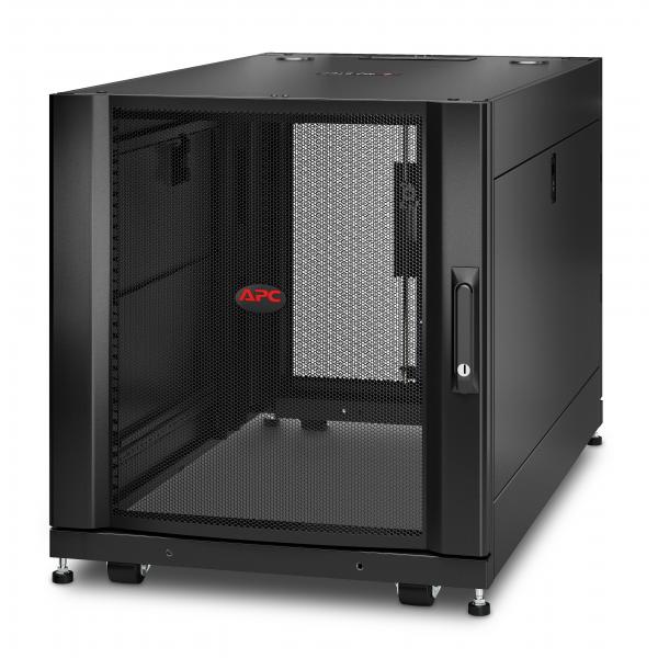 APC NetShelter SX 12U Rack indipendenti Nero (APC NetShelter SX - Rack cabinet - black - 12U - 19 - TAA Compliant - for P/N: SMTL1500RM3UC, SMTL1500RMI3UC, SRT2200RMXLAUS, SRTL3KRM1UC, SRTL3KRM1UNC)Apc0731304347675AR3103