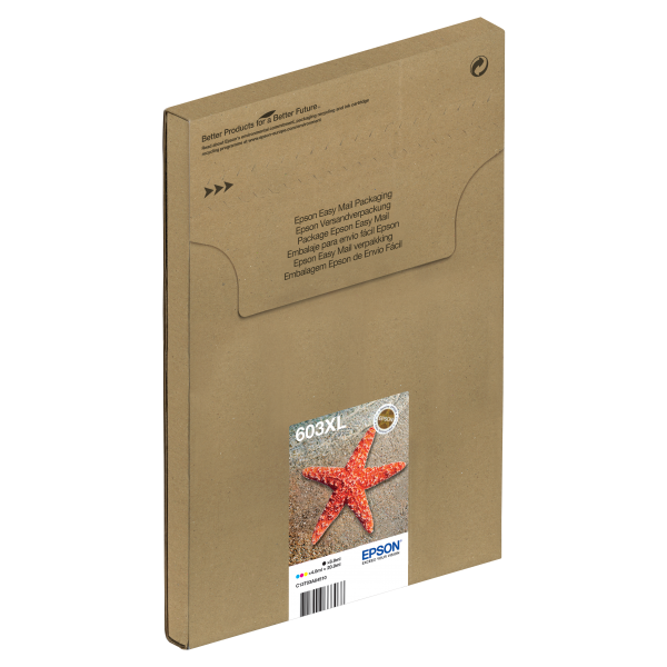 Epson Multipack 4-colours 603XL EasyMail (EPSON STARFISH 603XL MULTIPACK 4-COLOURS EASYMAIL INK)Epson8715946668468C13T03A64510