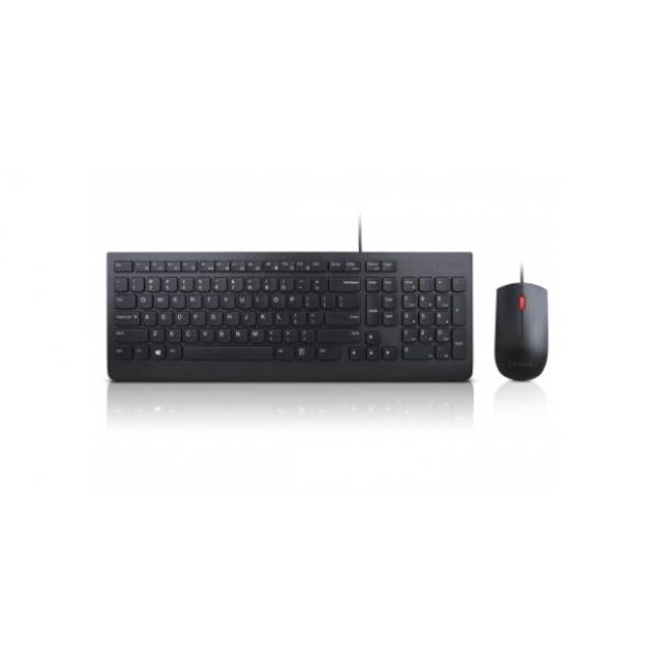 Lenovo 4X30L79904 tastiera Mouse incluso Universale USB Giapponese Nero (Lenovo Essential Wired Keyb. and Mouse Combo -JP. KEYBOARD: Japan. WARRANTY: 1YM)Lenovo4X30L79904