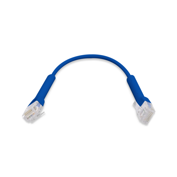 Ubiquiti UniFi Ethernet Patch Cable cavo di rete Blu 0,22 m Cat6 (Ubiquiti UniFi patchkabel - 10 cm - bl)UbiquitiUC-PATCH-RJ45-BL