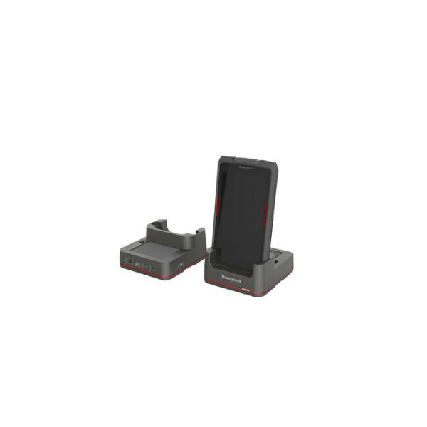 Honeywell EDA71-EB-0 docking station per dispositivo mobile Computer portatile Nero, Rosso (Communications home base - spare battery charge slot - 1 x Ethernet, 3 x USB host type A, 1 x USB client type A - Warranty: 12M)HoneywellEDA71-EB-0