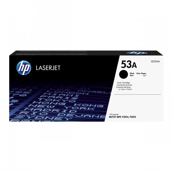 HP Cartuccia Toner originale nero LaserJet 53A (Toner HP 53A / Q7553A Black)HpQ7553A