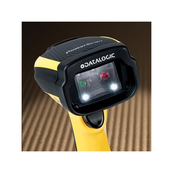 Datalogic PowerScan 9501 Lettore di codici a barre portatile 2D Laser Nero, Giallo (POWERSCAN PM9501 433 MHZ HP - LIQUID LENS REMOVABLE BATTERY)Datalogic9999999999999PM9501-HP433RB