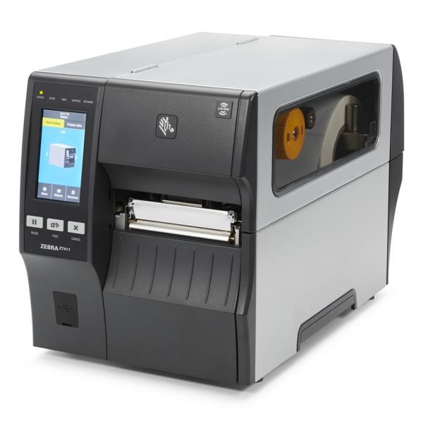 Zebra ZT411 600 x 600 DPI Con cavo e senza cavo Termica diretta/Trasferimento termico Stampante POS (ZT411 TT PRINT 4IN 600DPI EU/UK - USB LAN BT 4.1/MFI PEEL REWIND)ZebraZT41146-T4E0000Z