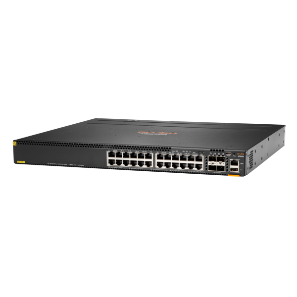 HPE Aruba Networking CX 6300M 24-port 1GbE Class 4 PoE and 4-port SFP56 Switch (ARUBA 6300M 24G CL4 POE 4SFP56 - SWCH)HpeJL662A