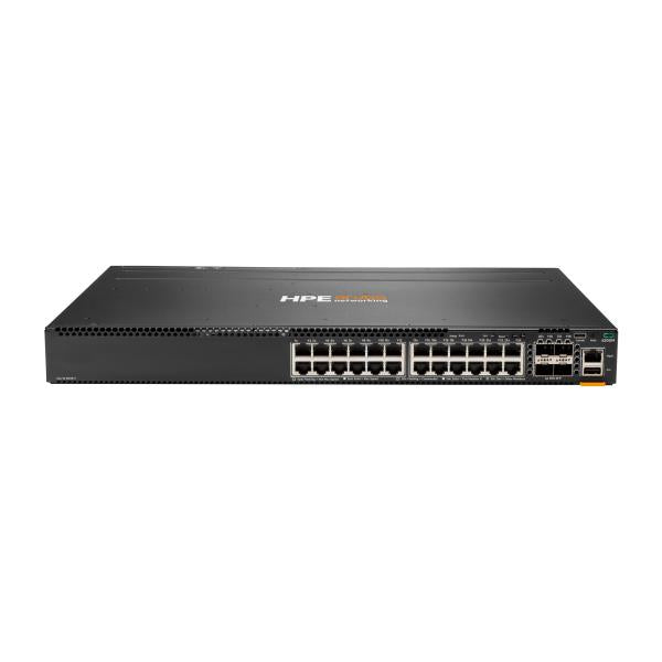HPE Aruba Networking Networking CX6300M 24-port 1GbE and 4-port SFP56 Switch (ARUBA 6300M 24G 4SFP56 SW STOCK - .)HpeJL664A