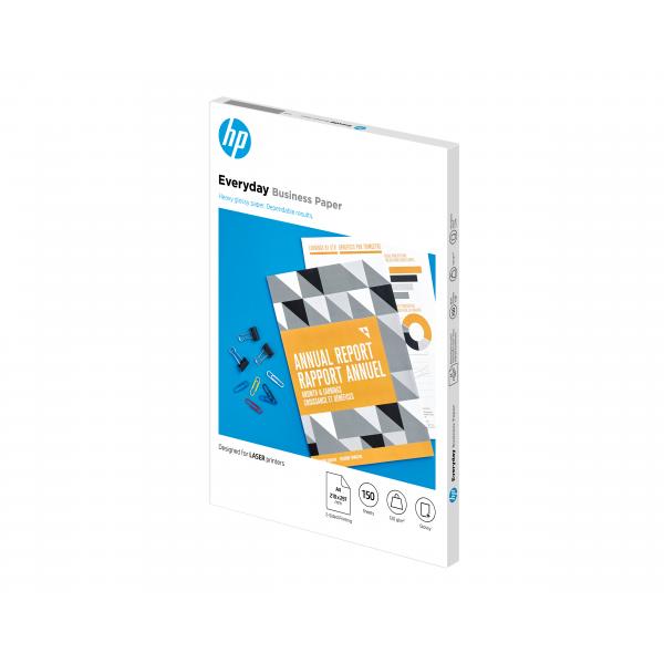 HP Carta patinata Everyday certificata FSC, per stampa laser: confezione da 150 fogli/A4/210 x 297 mm, 120 g/m (HP E-DAY GLS LJ A4 120G 150SH - FSC PAPER)Hp01939055049097MV82A