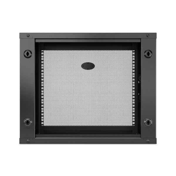 APC NetShelter WX 9U Single Hinged Wall-mount Enclosure 400mm Deep. Da parete Nero (APC NetShelter WX AR109SH4 - Armadio - montaggio a parete - nero - 9U - 19)ApcAR109SH4