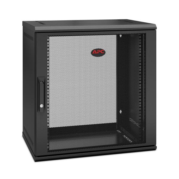 APC NetShelter WX 12U Single Hinged Wall-mount Enclosure 400mm Deep Da parete Nero (Netshelter Wx 12U Single - Hinged Wall-Mount Enclosure - 400Mm Deep Wall Mounted Rack Black - Warranty: 12M)Apc0731304402695AR112SH4