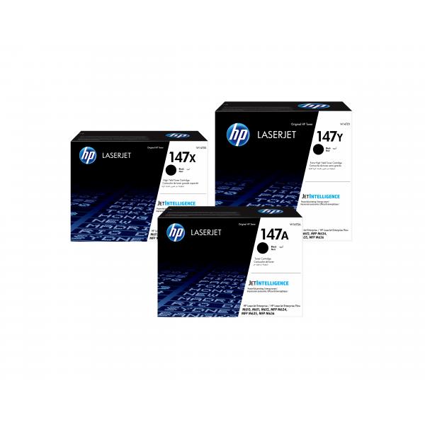 HP Cartuccia toner nero originale LaserJet 147Y ad altissima capacità (HP Toner 147Y W1470Y Schwarz bis 42.000 Seiten)HpW1470Y