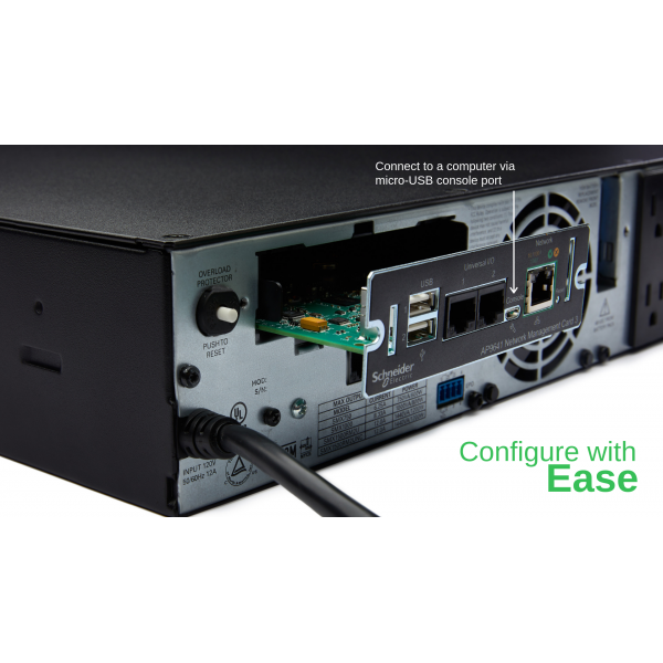 APC UPS NTWK MGMT CARD POWERCHUTE (UPS NTWK MGMT CARD POWERCHUTE - UPS NTWK MGMT CARD - POWERCHUTE, Wired & Wireless, SmartSlot - Warranty: 24M)ApcAP9641