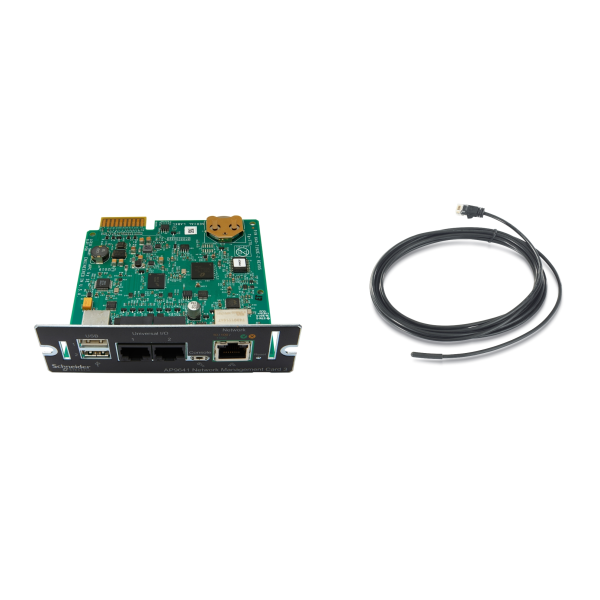 APC UPS NTWK MGMT CARD POWERCHUTE (APC AP9641 USV-Netzwerkmanagementkarte mit Raumberwachung)ApcAP9641
