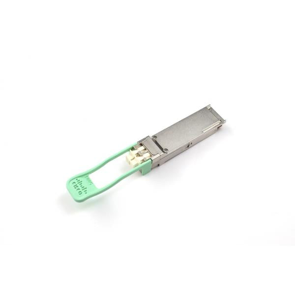 Cisco QSFP-100G-FR-S= modulo del ricetrasmettitore di rete Fibra ottica 100000 Mbit/s 1310 nm (Cisco - Modulo ricetrasmettitore QSFP28 - 100GbE - 100GBase-FR - modalit? singola LC - fino a 2 km - 1310 nm - per P/N: 8804-SYS, A99-4HG-FLEX-SE=, A99-4HG...
