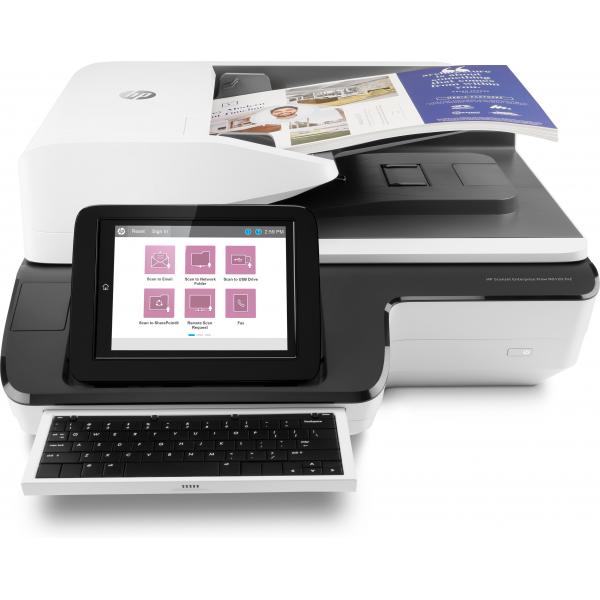 HP ScanJet Enterprise Flow N9120 fn2 Scanner piano 600 x 600 DPI A3 Nero, Bianco (ScanJet Enterprise Flow - **New Retail** N9120 fn2 - Warranty: 12M)HpL2763A#B19