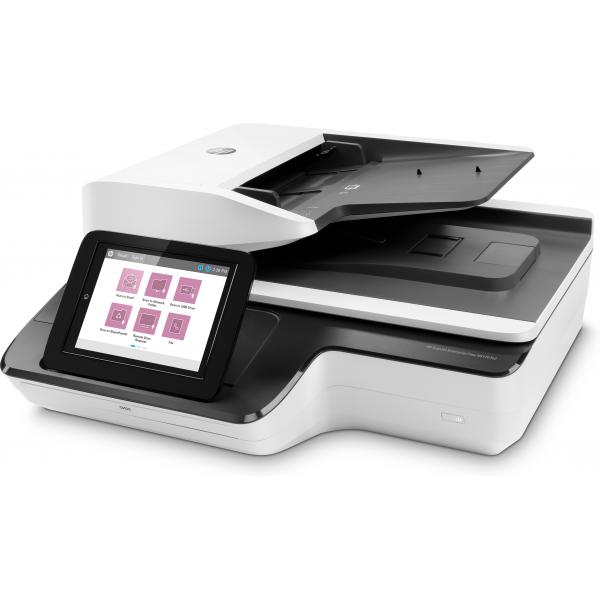 HP ScanJet Enterprise Flow N9120 fn2 Scanner a piano e ADF 600 x 600 DPI A3 Nero, Bianco (HP SCANJET FLOW N9120FN2 DOC SCAN)HpL2763A#B19