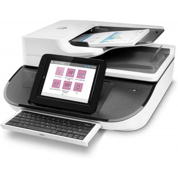 HP Digital Sender Flow 8500 fn2 Scanner piano (Digital Sender Flow 8500 fn2 - **New Retail** - Warranty: 12M)HpL2762A#B19