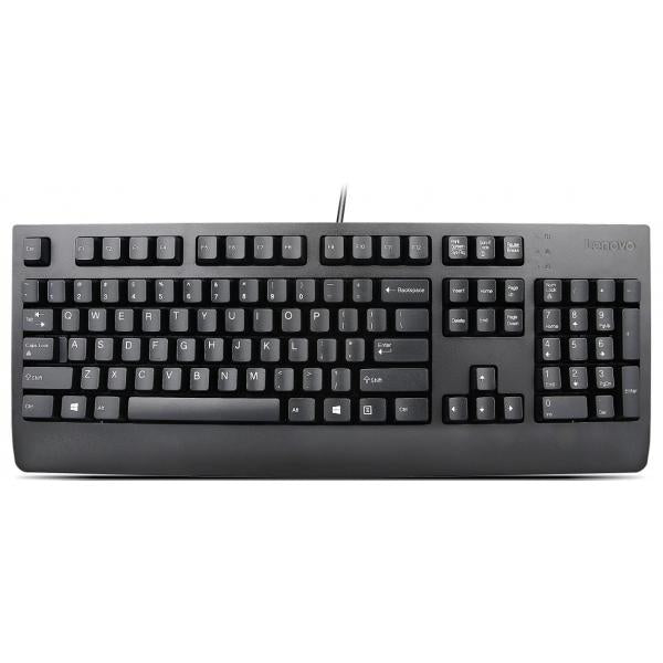 Lenovo Preferred Pro II tastiera Universale USB QWERTY Finlandese, Svedese Nero (Keyboard - External,USB,Swedish/Finnish,B - lack,Non_Backlight - Warranty: 6M)Lenovo570417406799300XH721