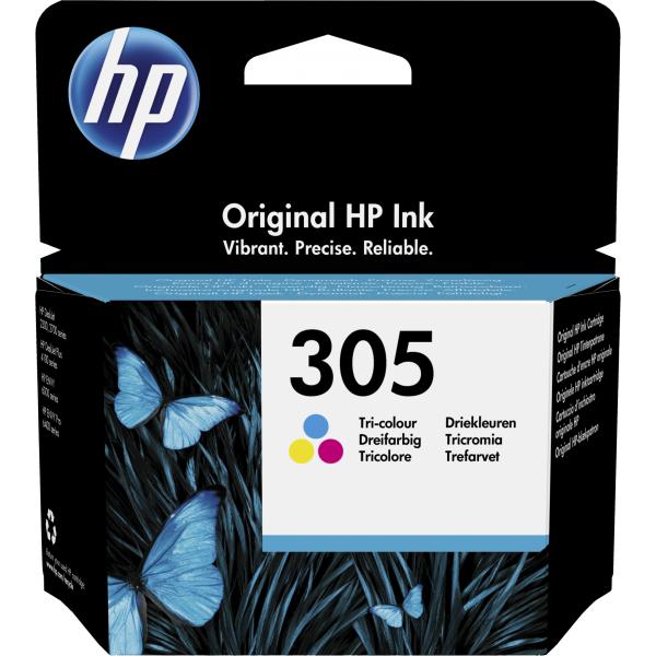 HP Cartuccia di inchiostro tricromia originale 305 (Tinte HP 305 / 3YM60AE TriColour)Hp3YM60AE