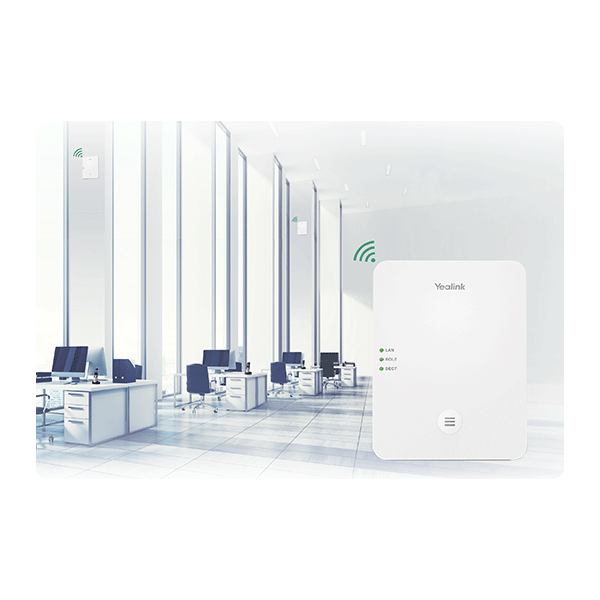 Yealink W80DM stazione base DECT Bianco (YEALINK W80DM MULTI CELL DEVICE MANAGER)YealinkW80DM