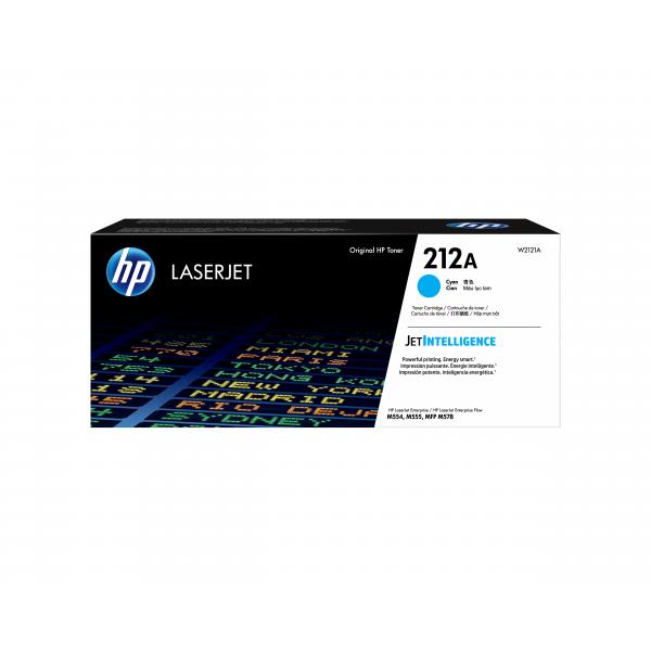 HP Cartuccia toner ciano originale LaserJet 212A (Toner HP 212A / W2121A Cyan)HpW2121A
