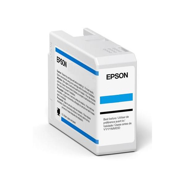 Epson Singlepack Light Cyan T47A5 UltraChrome Pro 10 ink 50ml (SINGLEPACK LIGHT CYAN T47A5 - )EpsonC13T47A500
