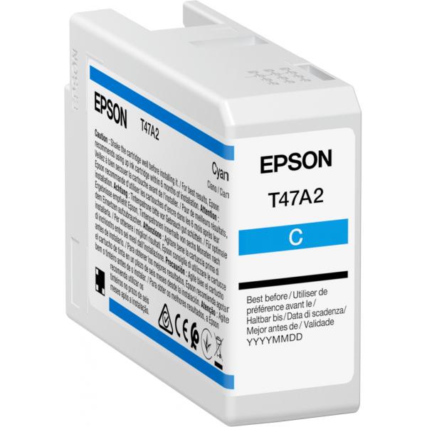 Epson T47A2 cartuccia d'inchiostro 1 pz Originale Ciano (SINGLE CYAN T47A2 INK 50ML)EpsonC13T47A200