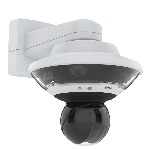 Q6100-E 50 Hz - Movable sensors with - exchangeable lenses. Autofocus, D/N, Panoramic view. Directional Audio - Warranty: 60MAxis733102106680901710-001