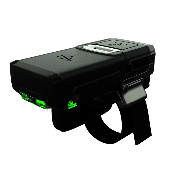 Zebra RS5100 Lettore di codici a barre indossabile 1D/2D Laser Nero (RS5100 RING SCANNER SE4770 WW - DOUBLE TRIGGER NO USB STD BATT)ZebraRS51B0-TBDNWR