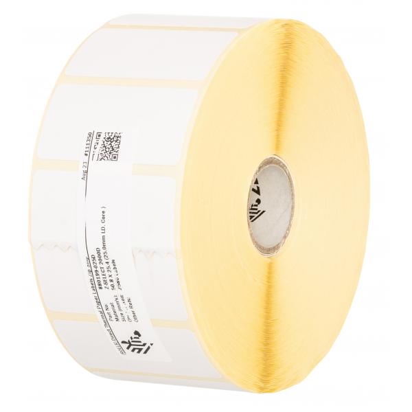 Zebra Z-Select 2000D Bianco Etichetta per stampante autoadesiva (Z-SLCT 2000D 57X19MM - 3315 LBL/ROLL PERFO BOX OF 12)Zebra800262-075