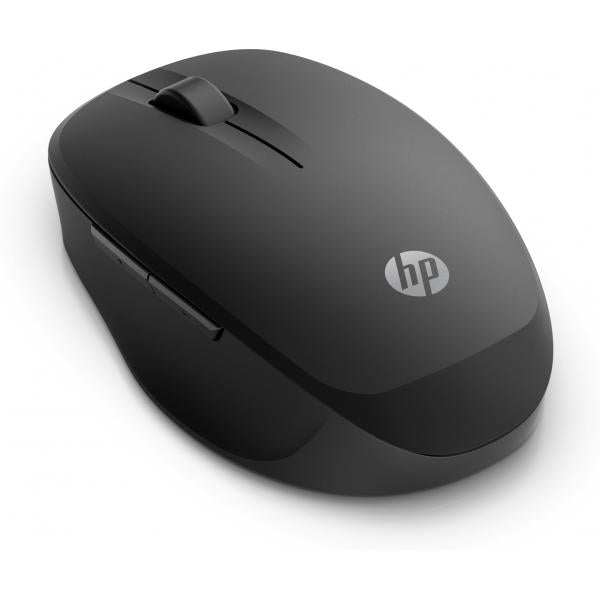 HP Dual Mode Mouse (Dual Mode Black Mouse 300 E - Dual Mode, Right-hand, - Optical, RF Wireless+Bluetooth, 3600 DPI, Black - Warranty: 6M)Hp6CR71AA#ABB