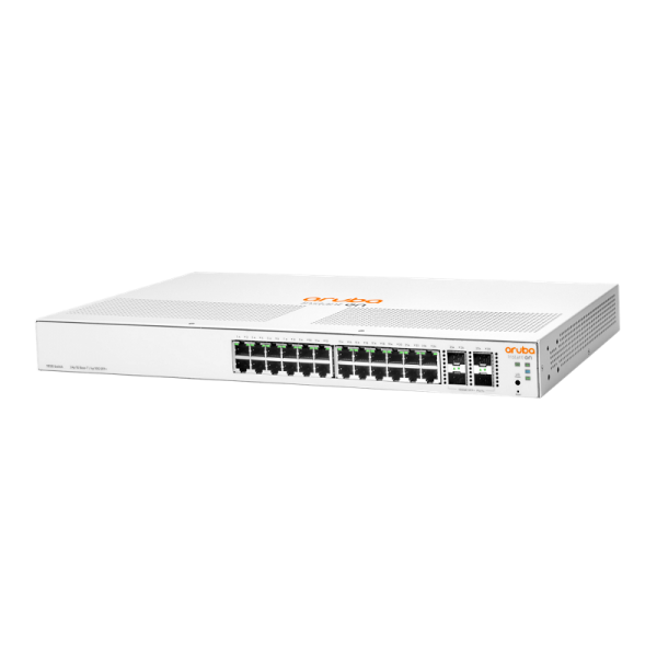 HPE Aruba Networking Networking Instant On Switch 24p Gigabit 4p SFP+ 1930 (HPE Networking Instant On 1930 24G 4SFP/SFP+ Switch)HpeJL682A