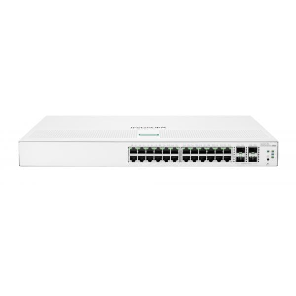 HPE Aruba Networking Networking Instant On Switch 24p Gigabit 4p SFP+ 1930 (HPE Networking Instant On 1930 24G 4SFP/SFP+ Switch)HpeJL682A