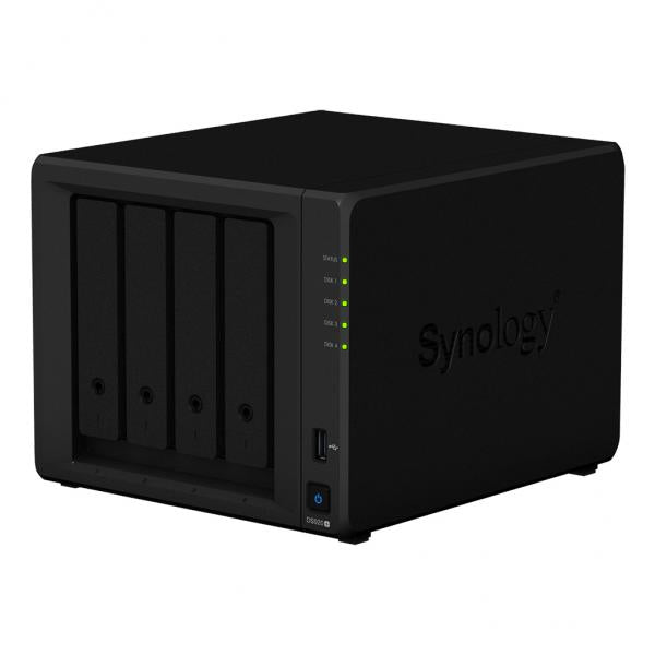 Synology DiskStation DS920+ server NAS e di archiviazione Mini Tower Intel Celeron J4125 4 GB DDR4 0 TB DiskStation Manager Nero (Synology Disk Station DS920+ - NAS-ser)SynologyDS920+