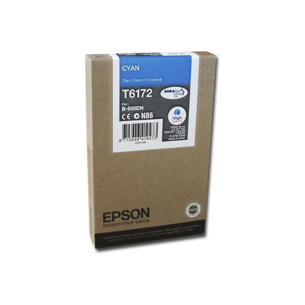 Epson Tanica Ciano (T6172 B-500DN HIGH CAPACITY CYAN)EpsonC13T617200